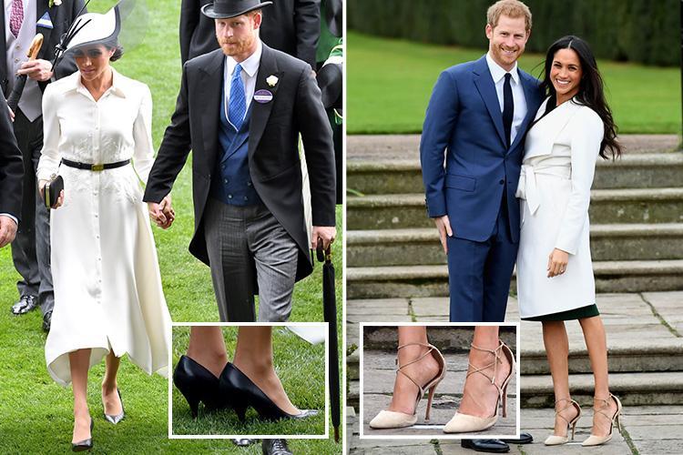 Why Meghan Markle wears shoes that are too big for her - and she's not the first to do so