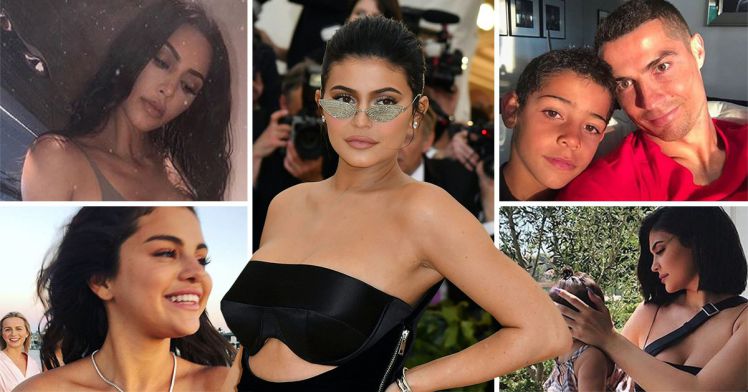 Kylie Jenner and Selena Gomez beat Cristiano Ronaldo and Kim Kardashian in Instagram Rich List