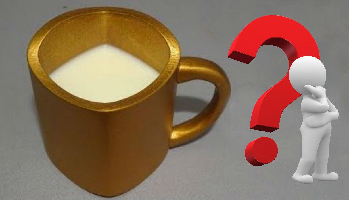 Is it round or square? Mind-boggling mug seems to change shape as it is moved