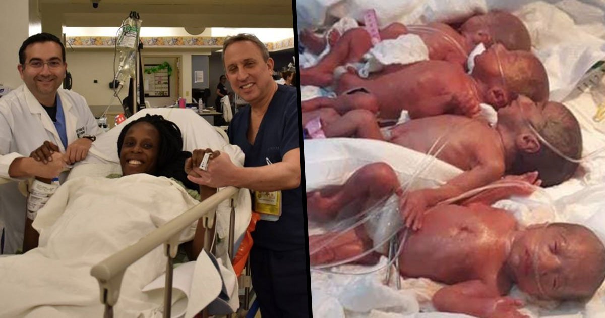 Woman Gives Birth to Six Babies in Nine Minutes