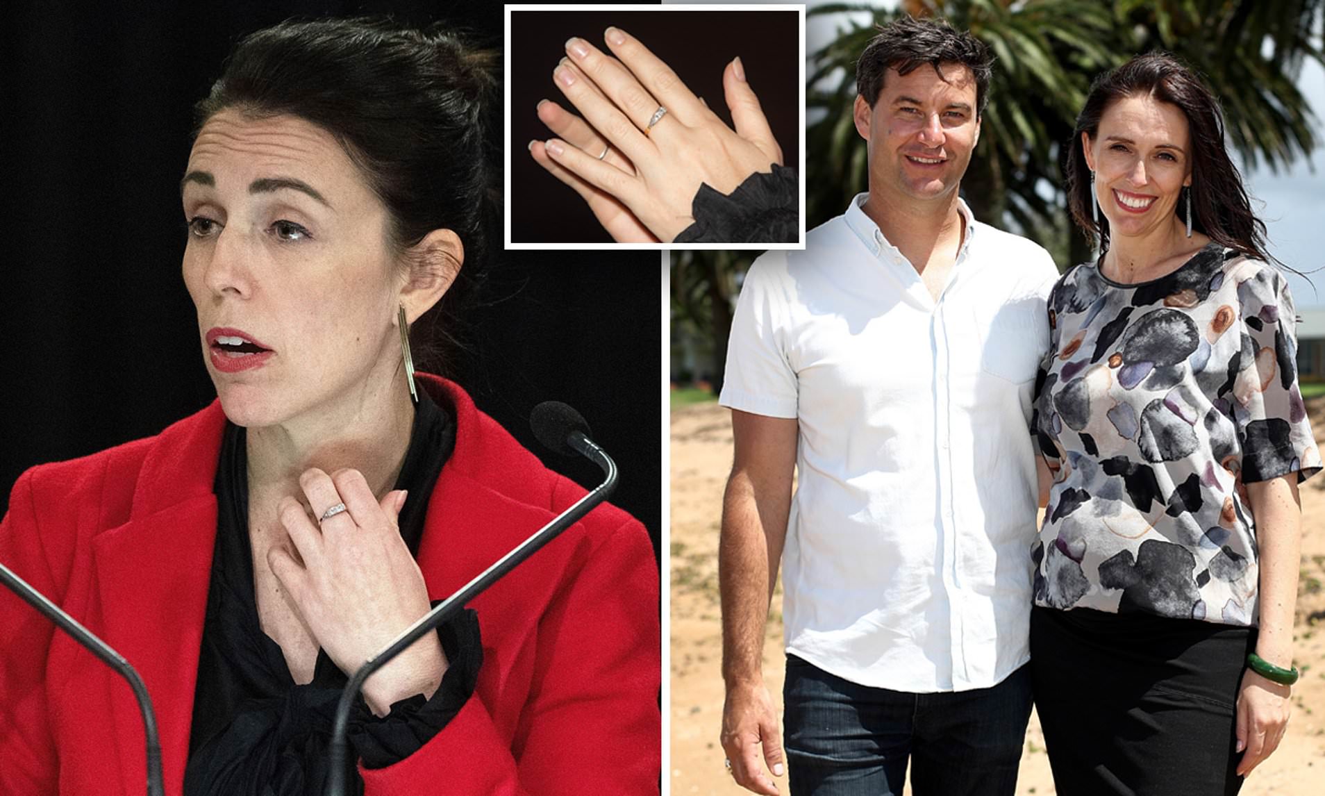 acinda Ardern reveals her engagement involved security staff, some locals and a dog