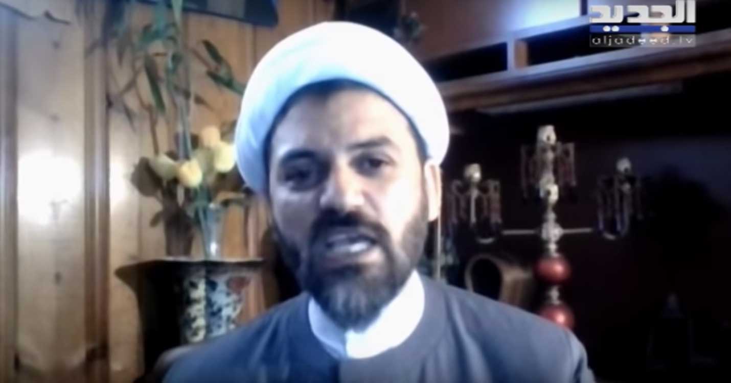 رجل الدين الشيعي اللبناني الشيخ محمد الحاج حسن