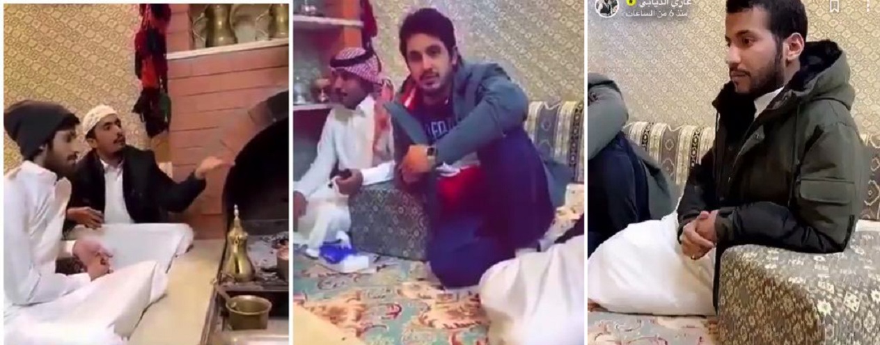 شاهد نقاش محتدم بين شباب سعوديين: هل تاخذ من راتب زوجتك !؟