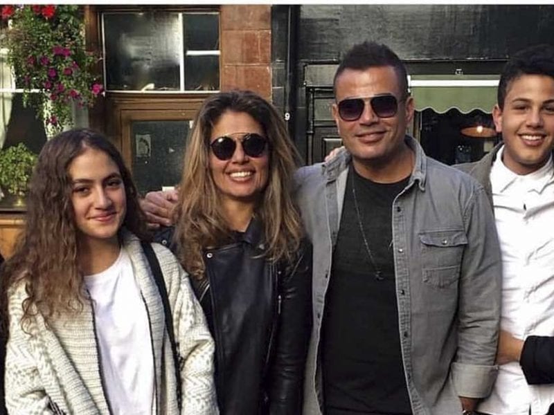 amr diab familyy