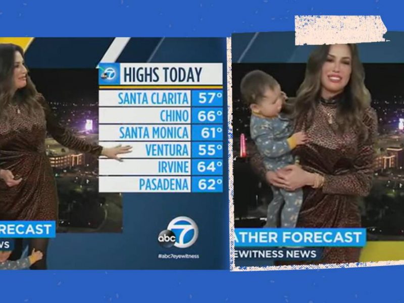 ABC7's Leslie Lopez gets adorable ‘interruption’ from her toddler